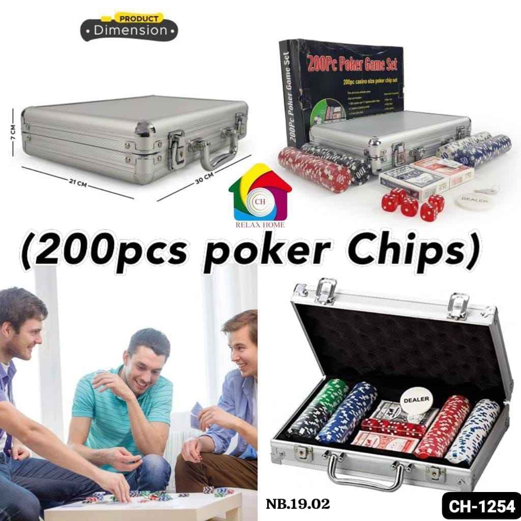 200 Piece Poker Game Set