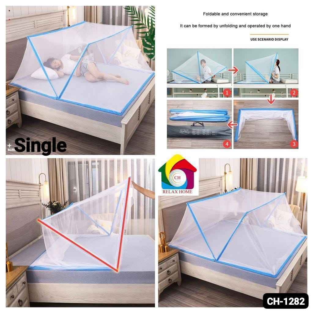 Single Foldable travelling mosquito safety Net