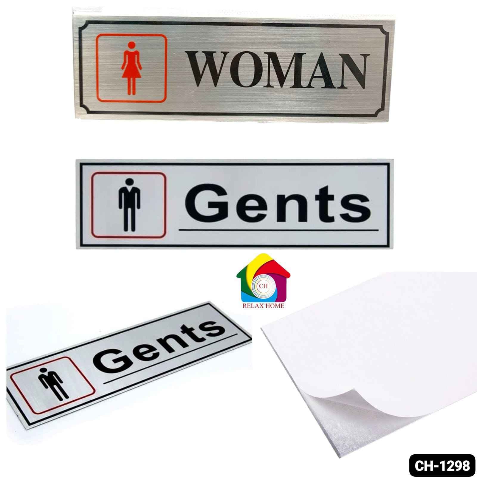 SS Gents and Woman Sticker