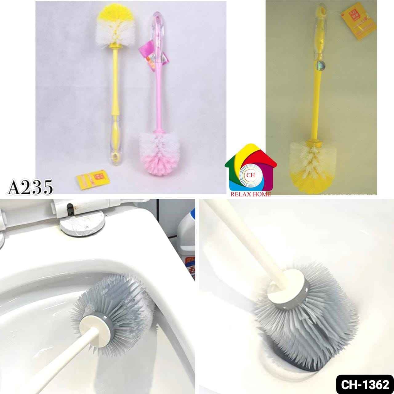 Round Toilet Cleaning Brush