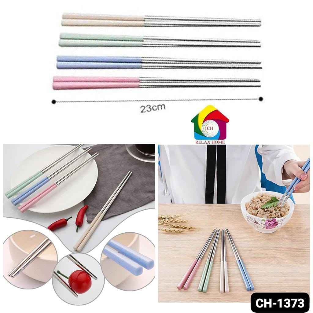 4Pairs SS Colorfull Chopsticks
