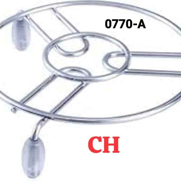 Round Metal Hot Pan Stand