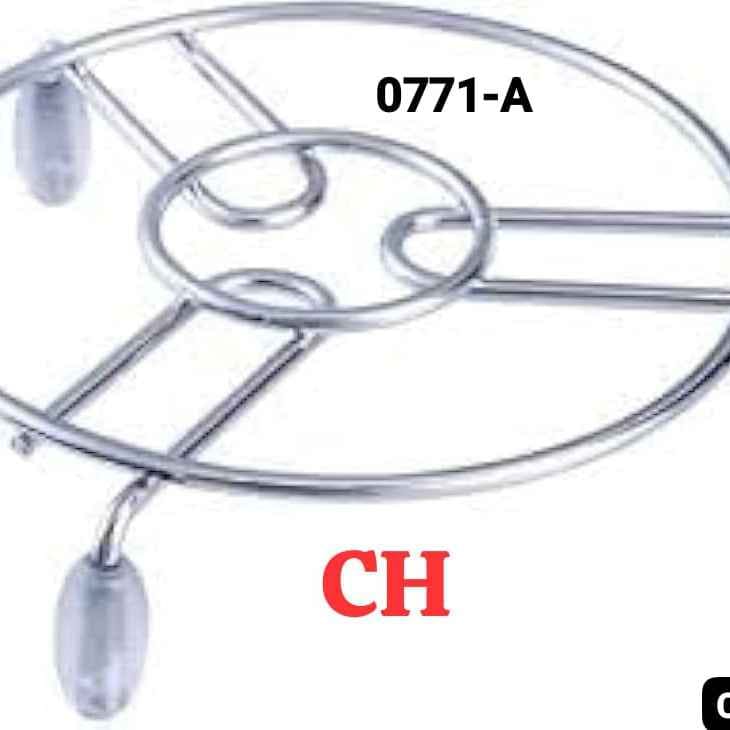 Round Metal Hot Pan Stand