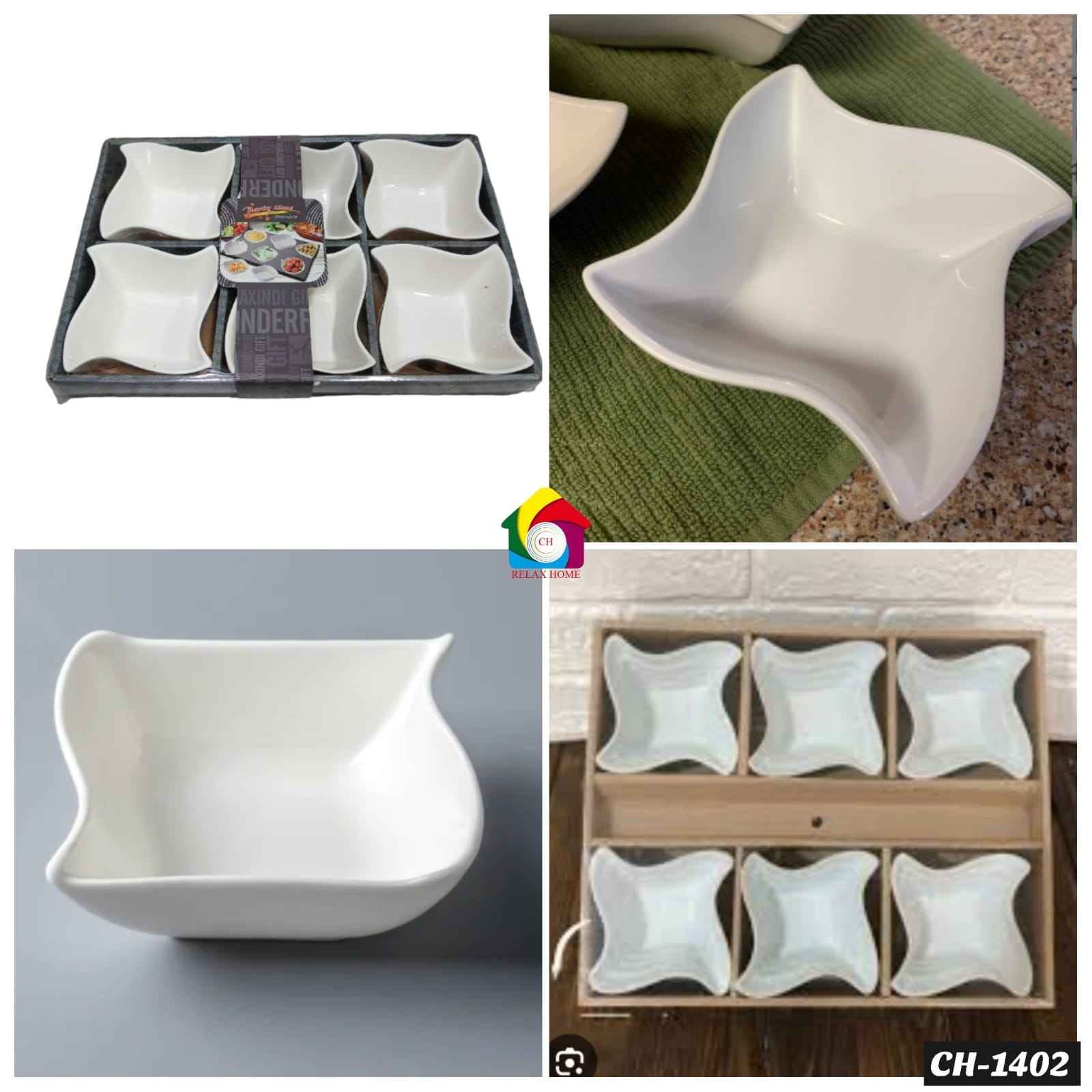 6pcs Ceramic Bowl