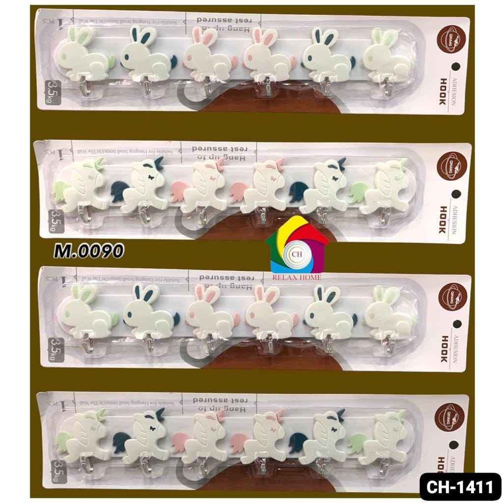 6pcs Wall Hook Pati