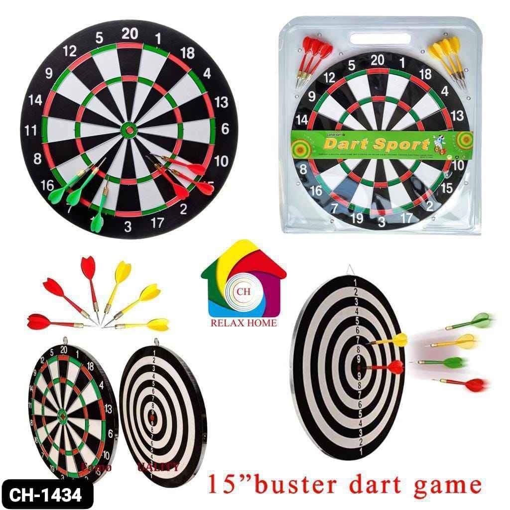 Double Sided Dart Board Game