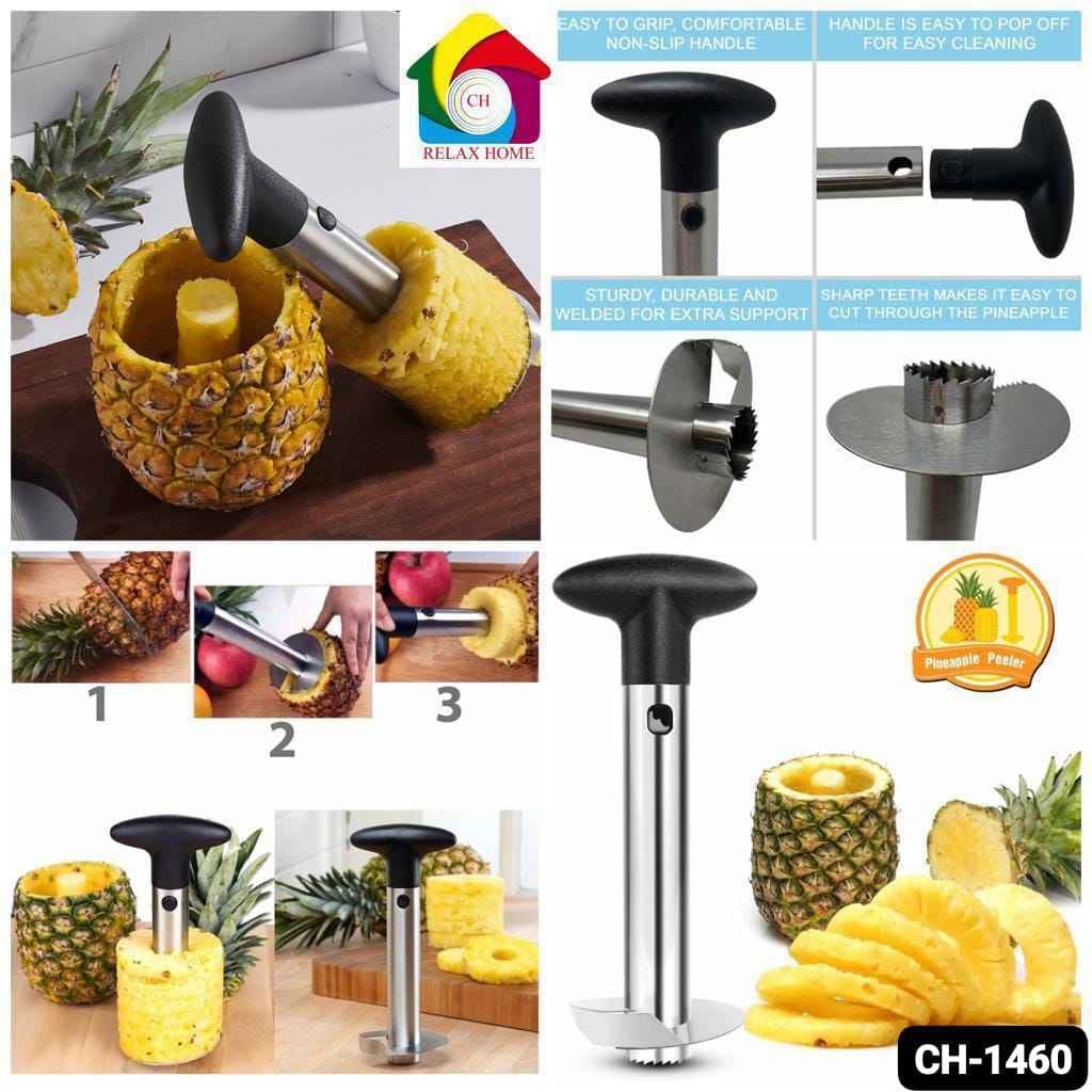 3 in 1 SS Pineapple Peeler Cutter