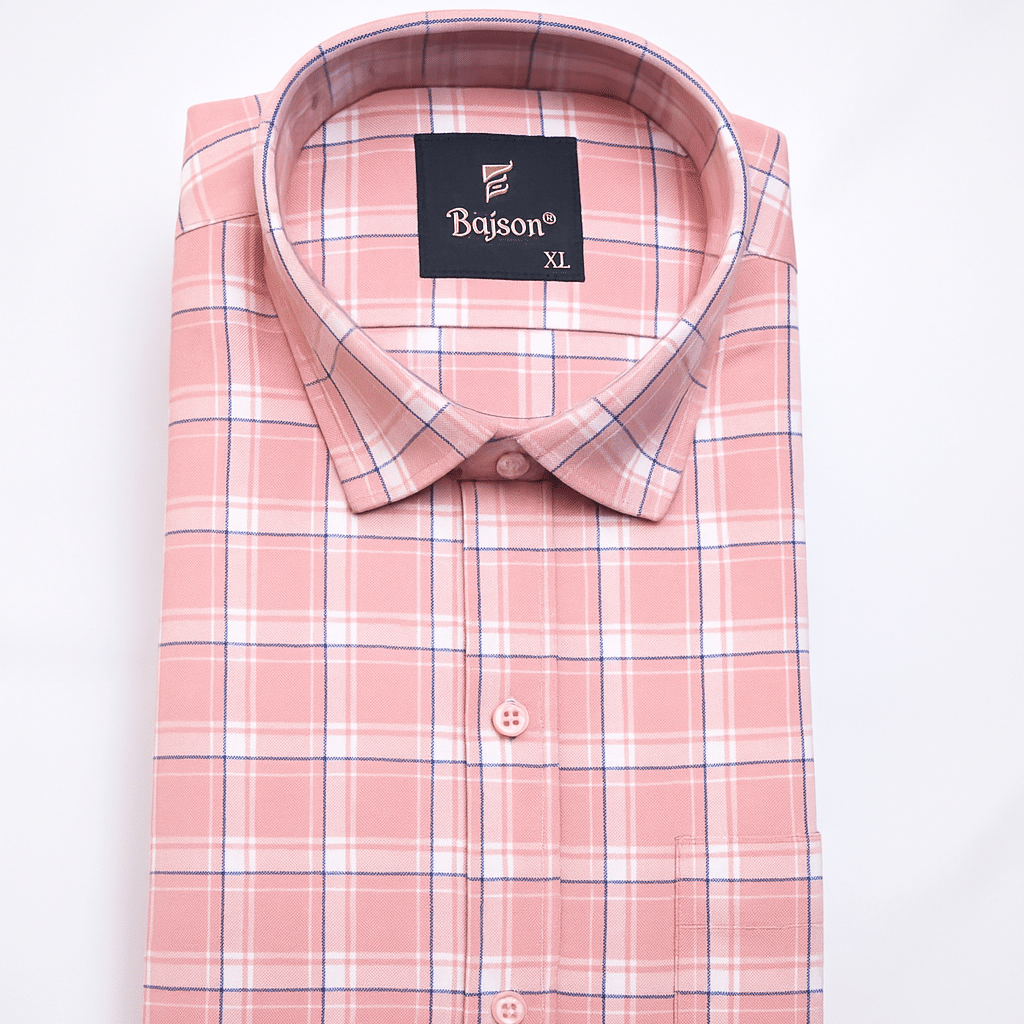 3100 FULL SLEEVE COTTON PLAIN SHIRT BAJSON