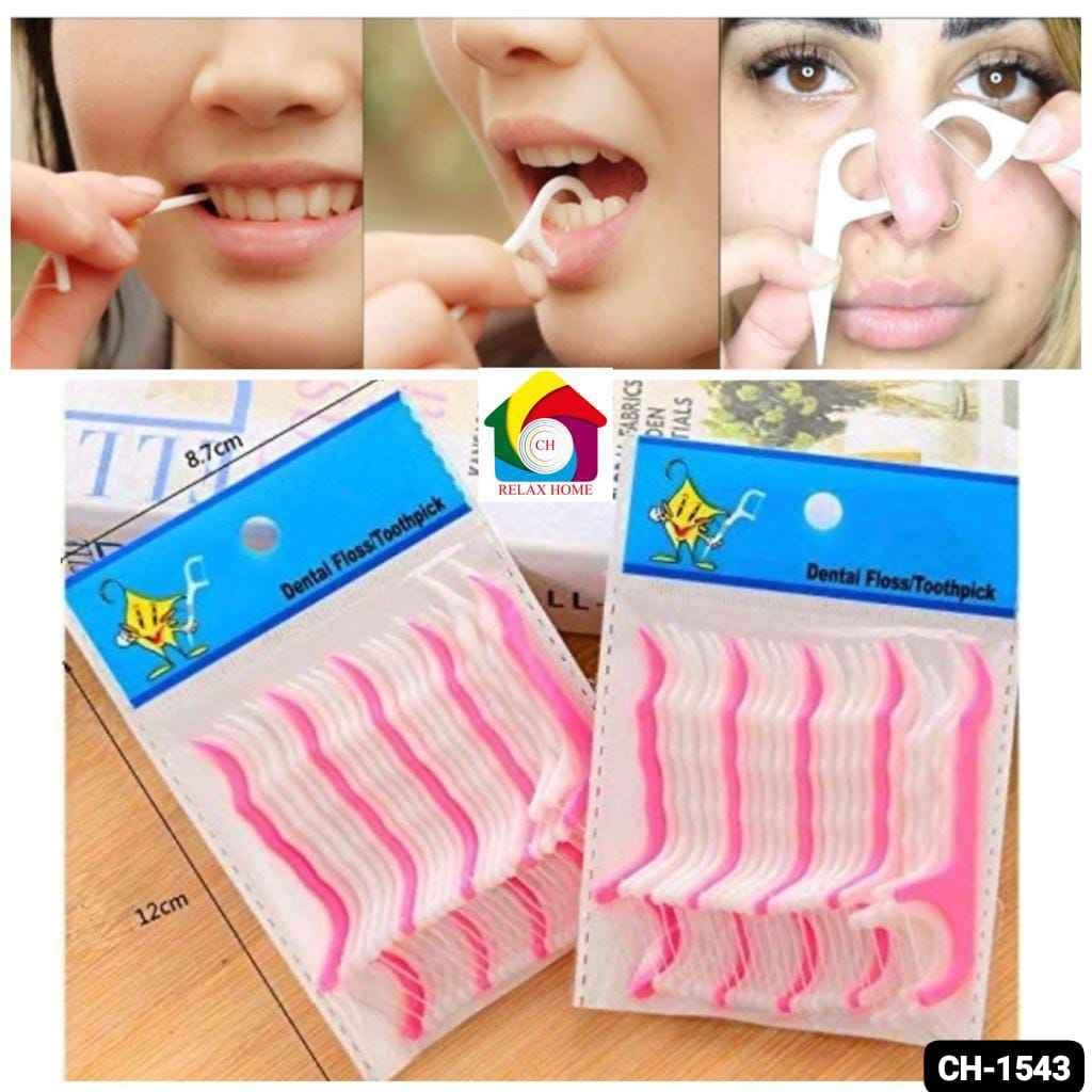 6pcs Plastic Toothpick Stick
