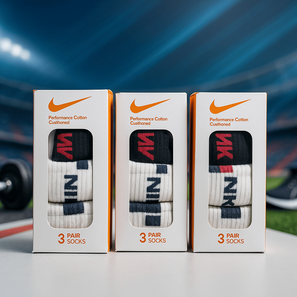 NIKE SPORTS SOCKS 3PAIR BOX