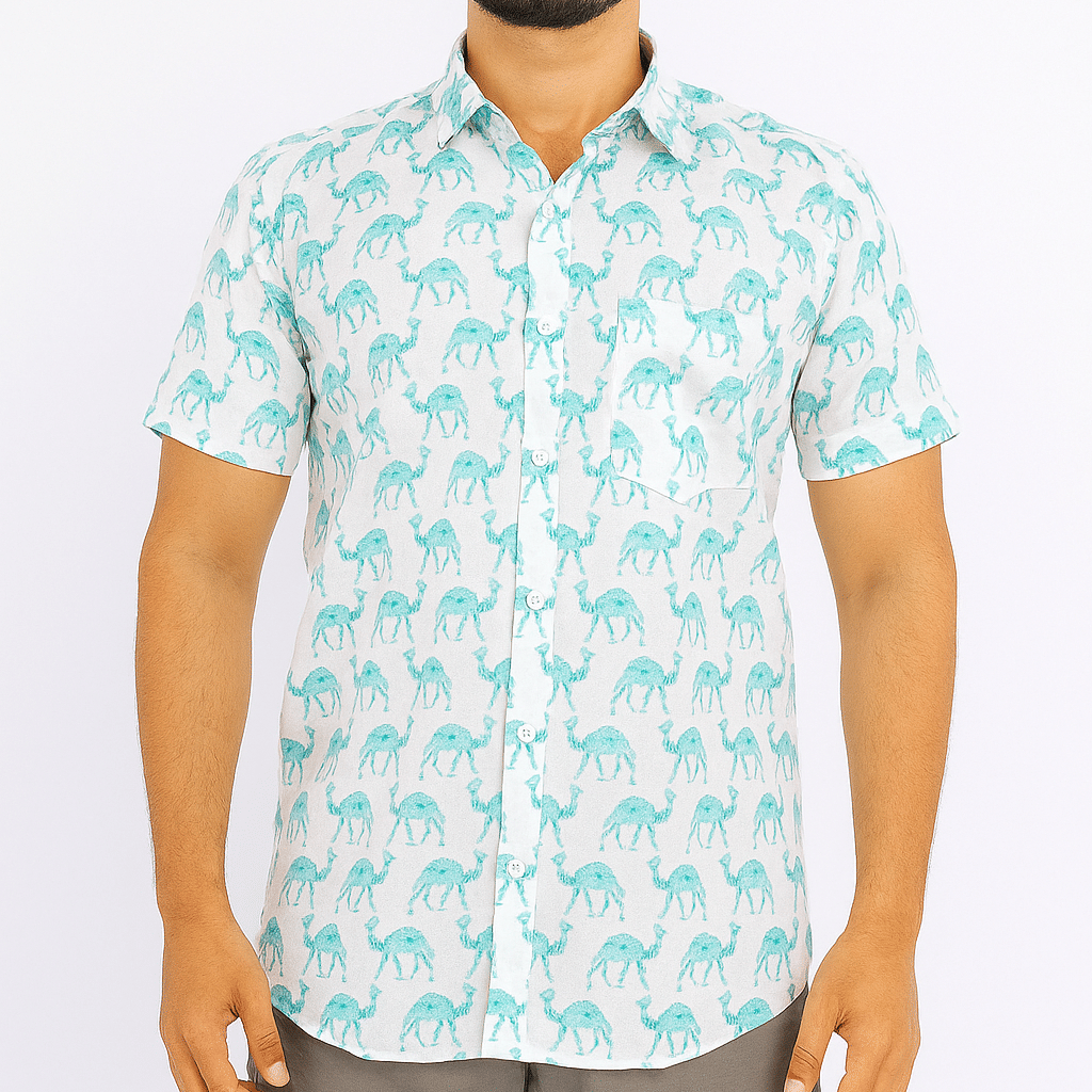 SANGANERI PRINTED H/S SHIRT