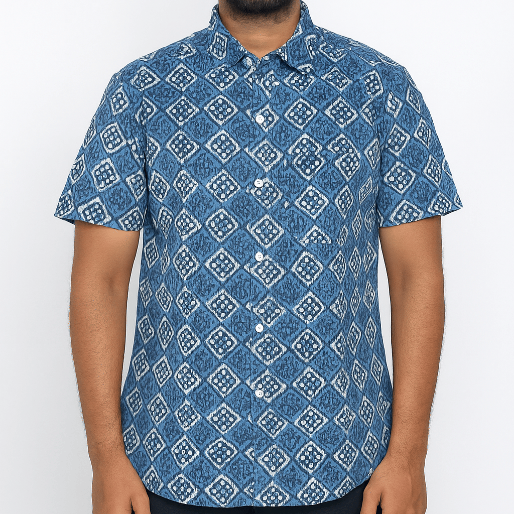 SANGANERI PRINTED H/S SHIRT