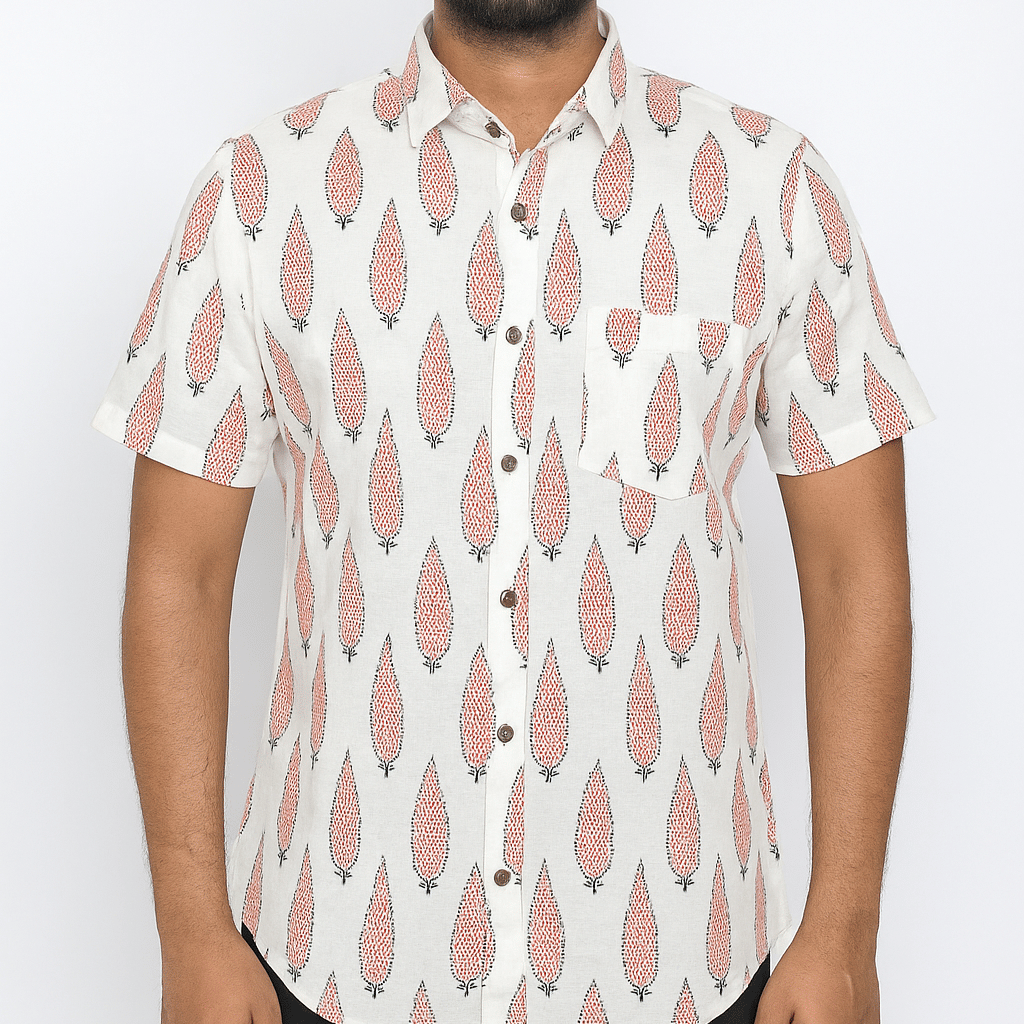 SANGANERI PRINTED H/S SHIRT