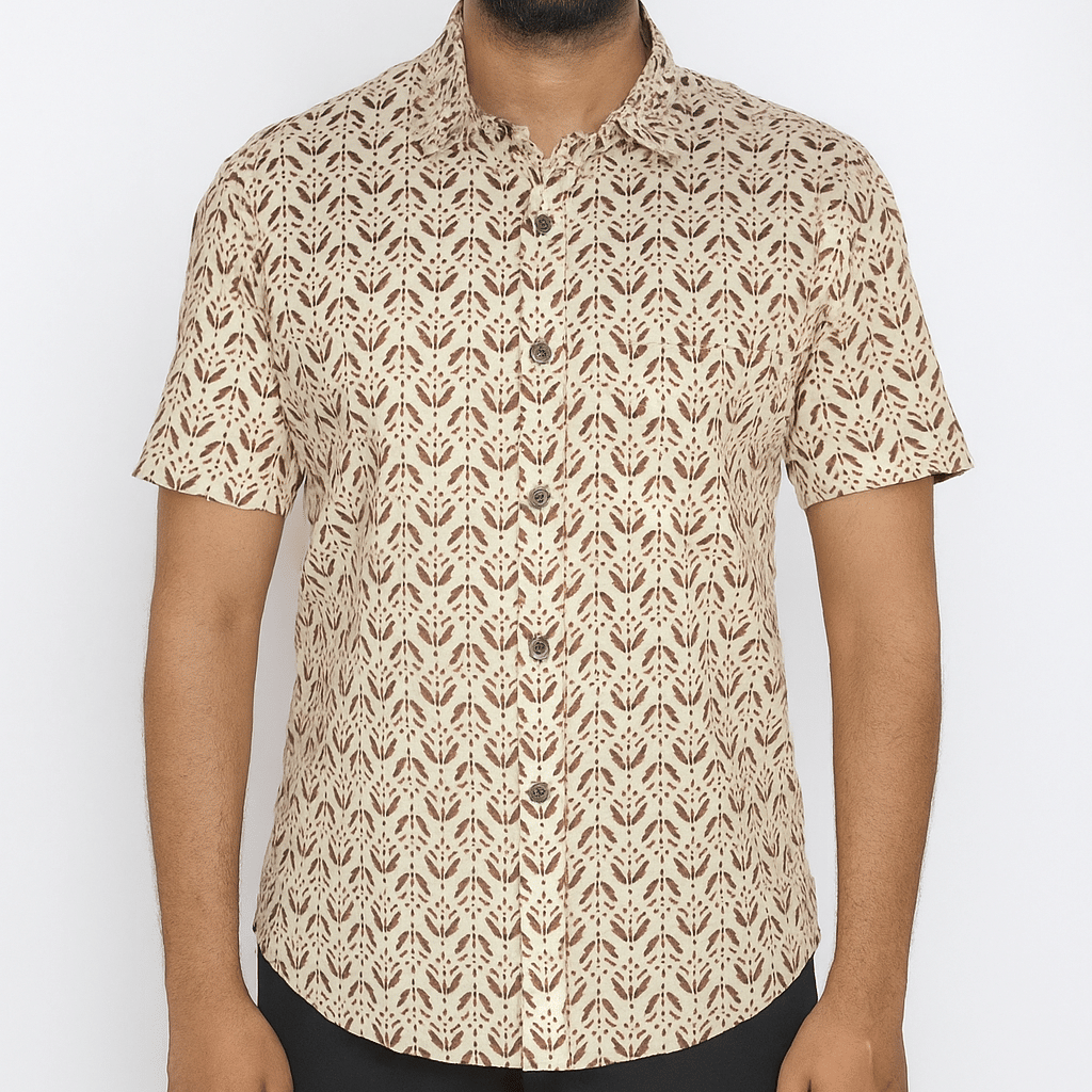 SANGANERI PRINTED H/S SHIRT