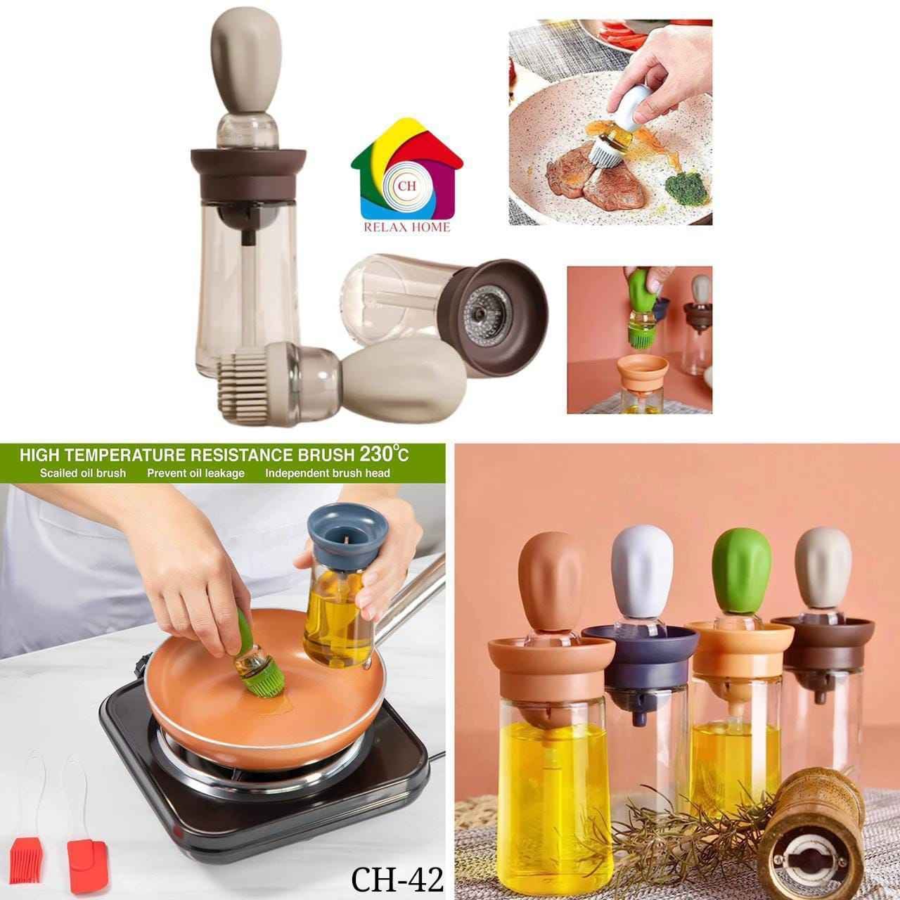 180ml Glass Oil Brush