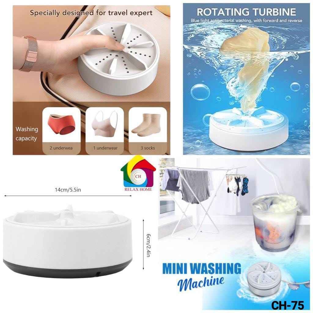 30m Mini USB Charging Washing Machine