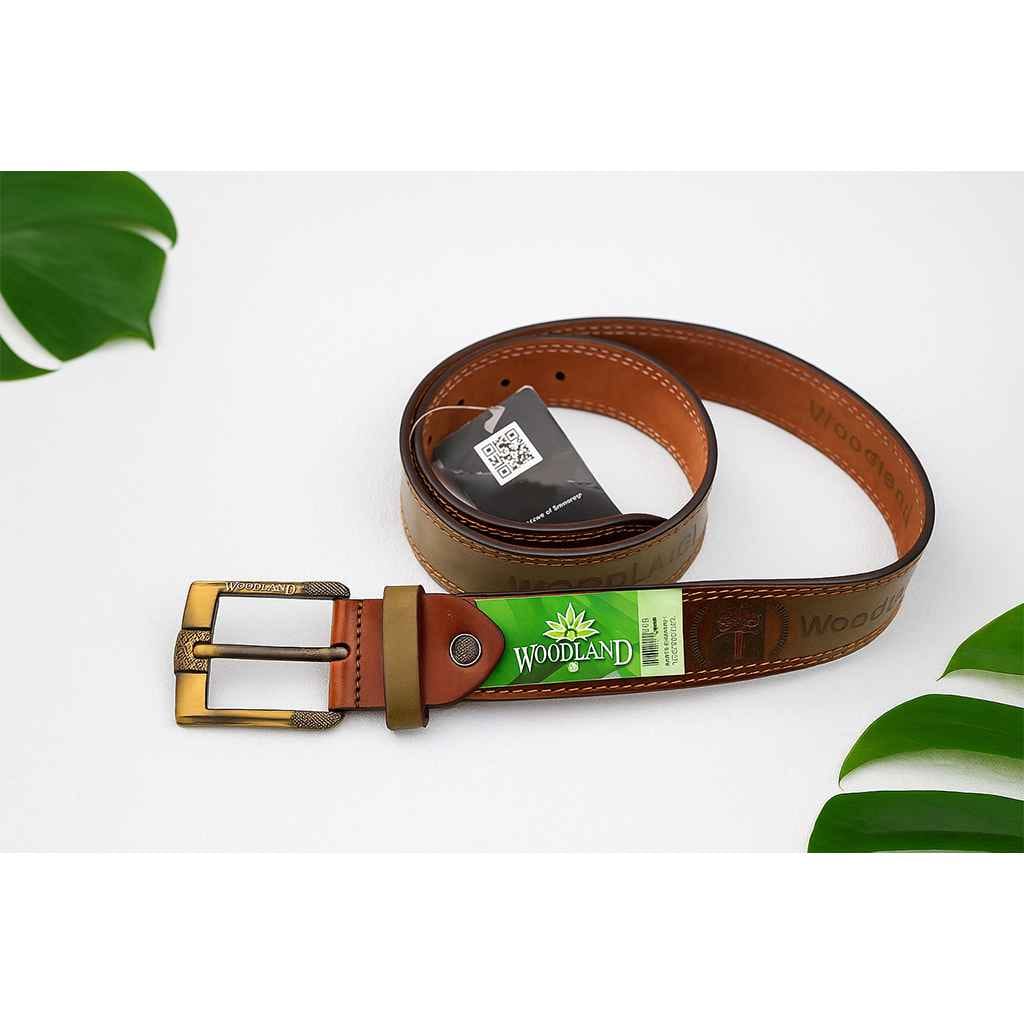 WOODLAND LEATHER BELT
