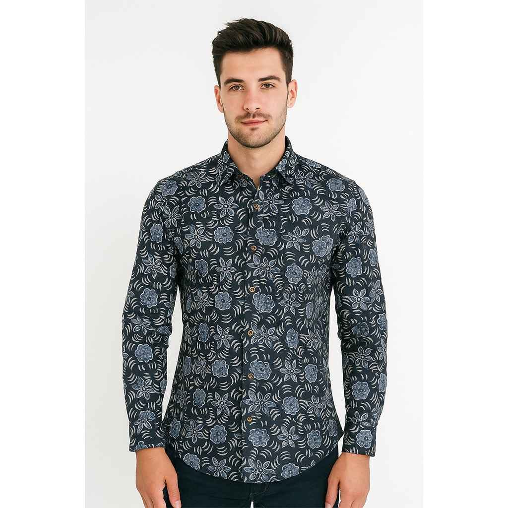 SANGANERI PRINTED FULL SLEEVE SHIRT