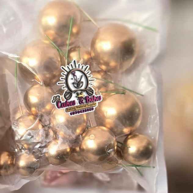 Golden Faux Ball