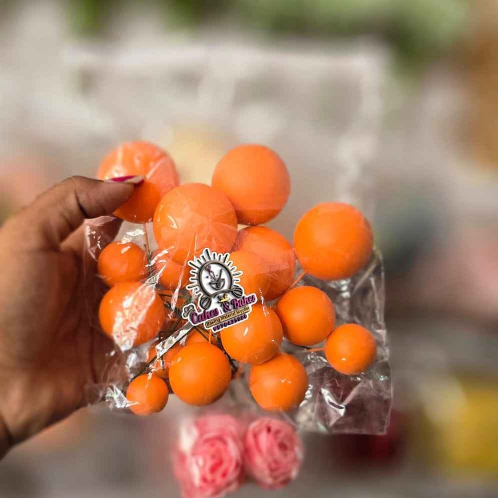 Orange Faux Ball