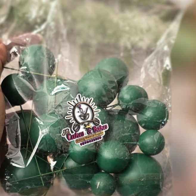 Green Faux Ball