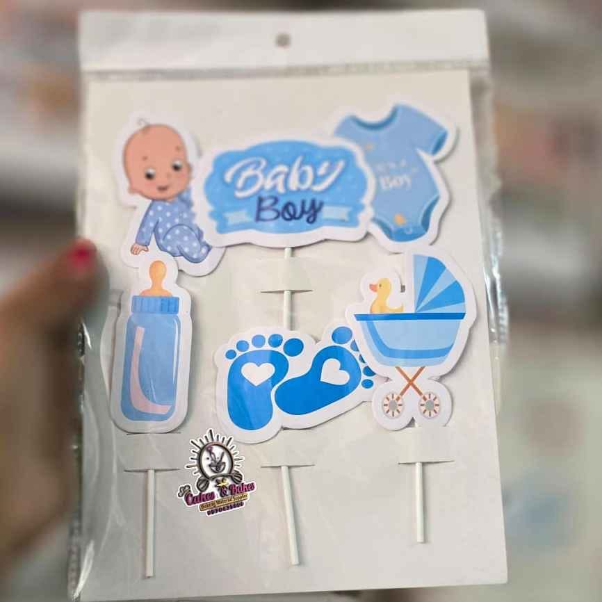 Boy Baby Shower Theme Topper