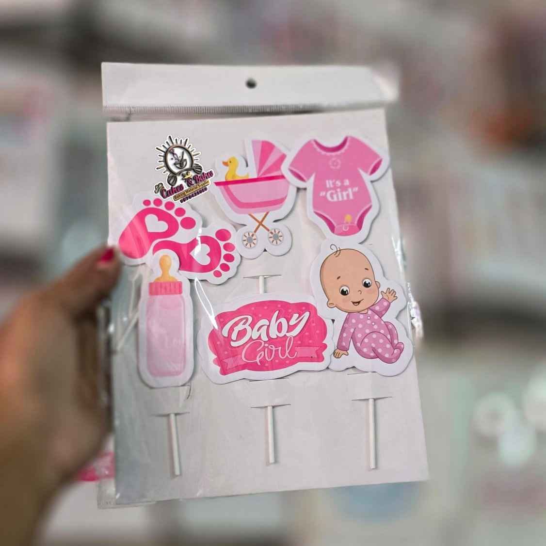 Baby Girl Theme Topper