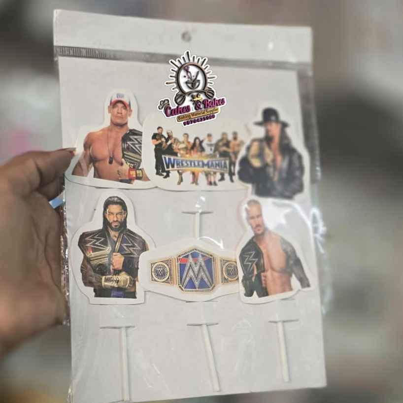  Wrestler Theme Topper