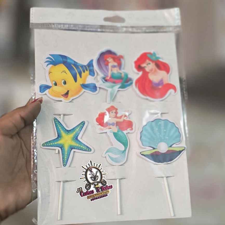 Little Mermaid Theme Topper