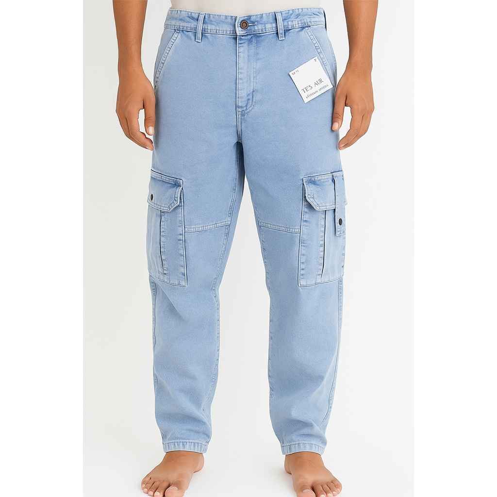 BAGGY FIT JEANS SKY BLUE