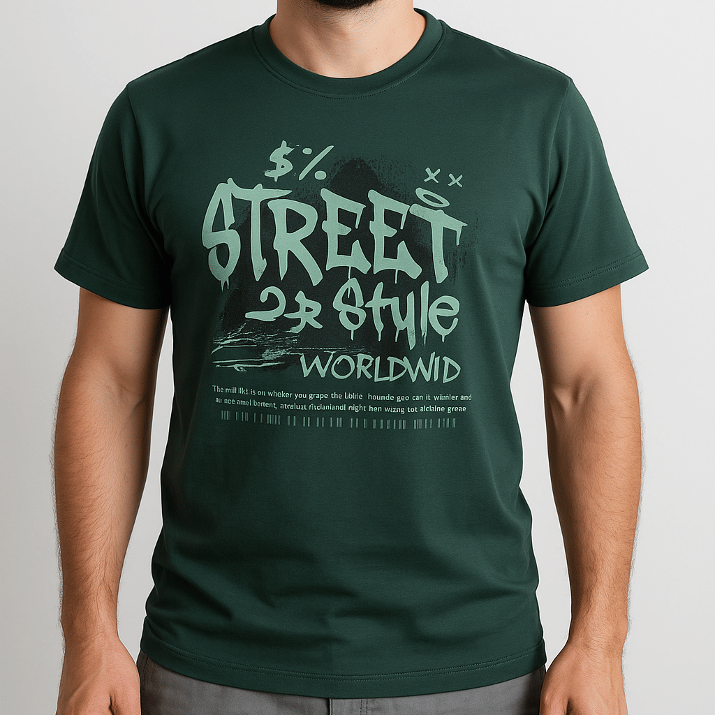 RV TEES GREEN T-SHIRT