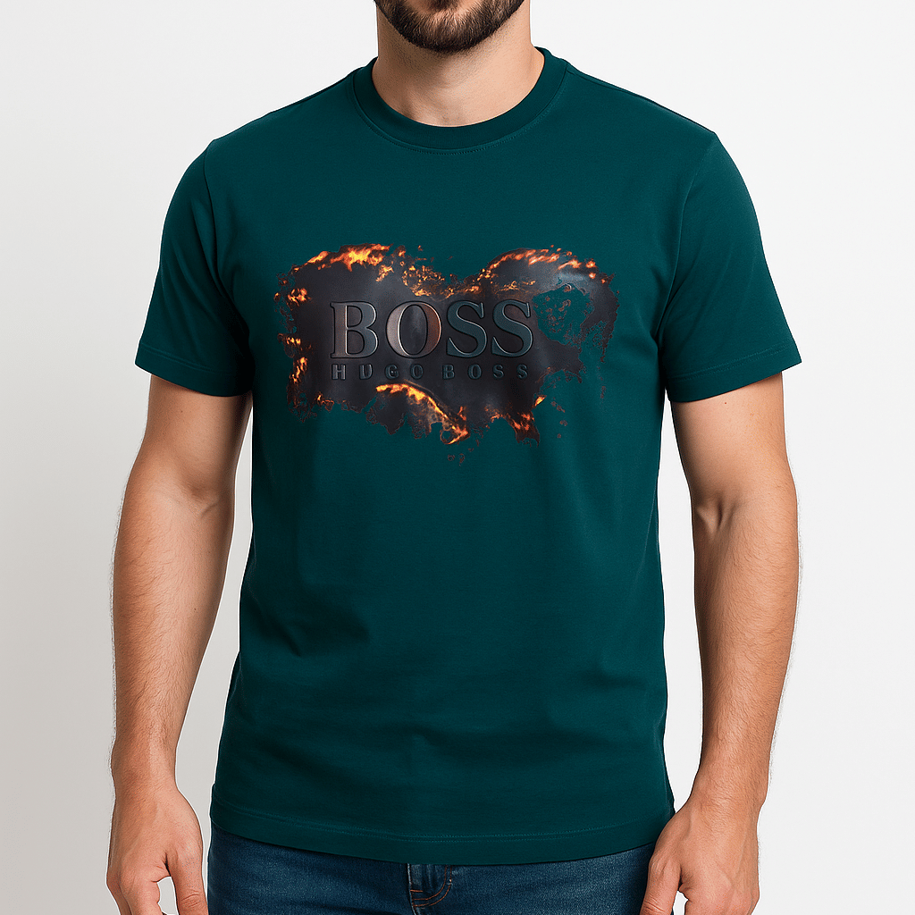 HUGO BOSS D-GREEN PREMIUM T-SHIRT