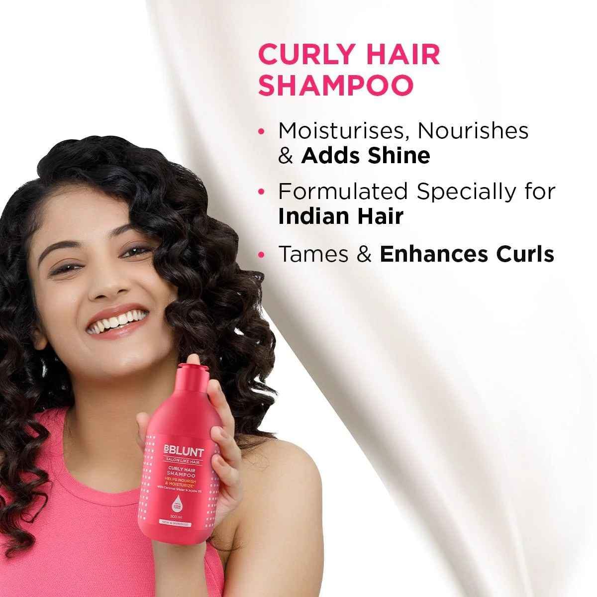 BBLUNT Curly Hair Shampoo 300ml