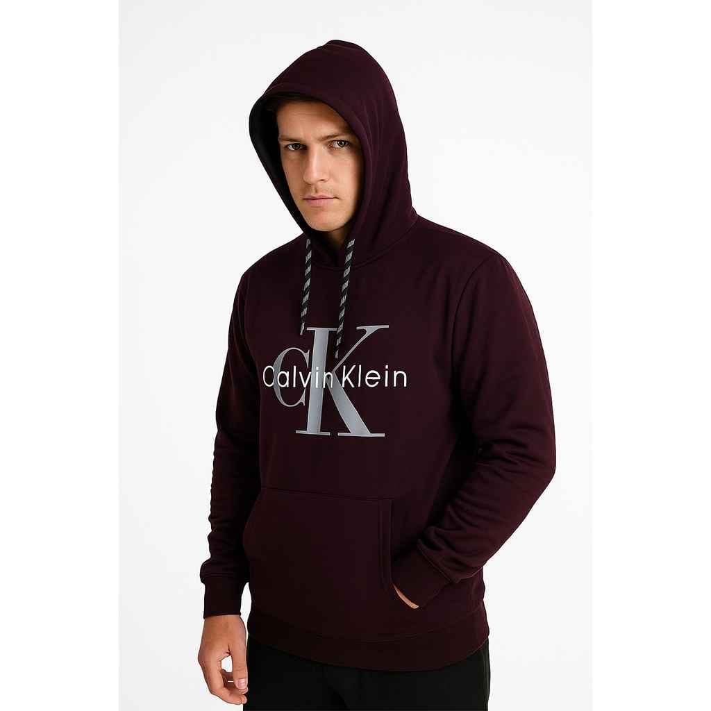 MENS LOGO PRINTED HOODY