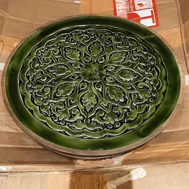WOODEN FLOWER TRAY