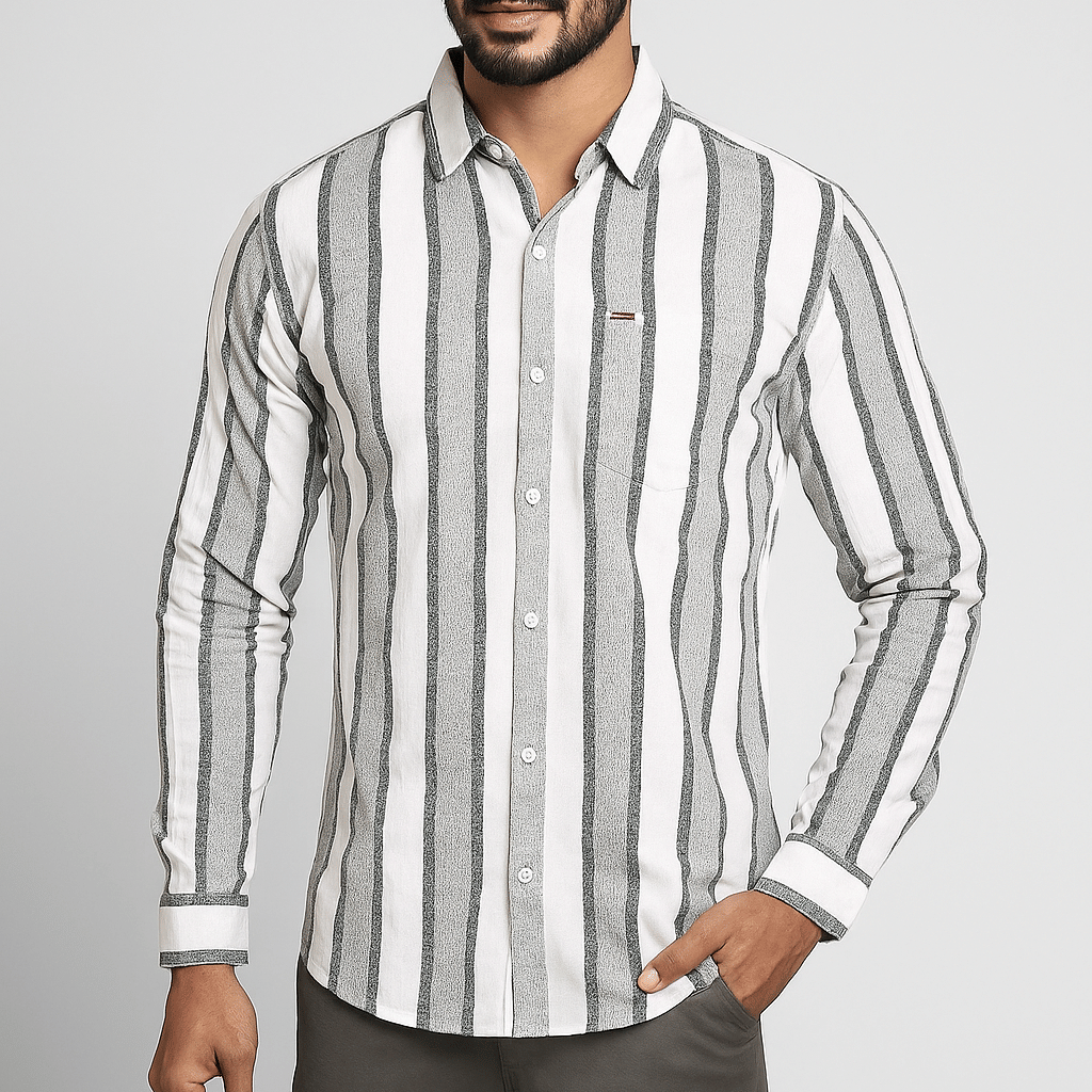 STRIPE COLOURS BLK_WHT