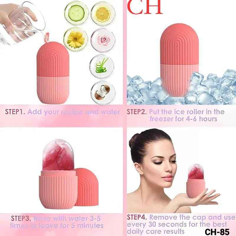 Silicone Face Ice Roller