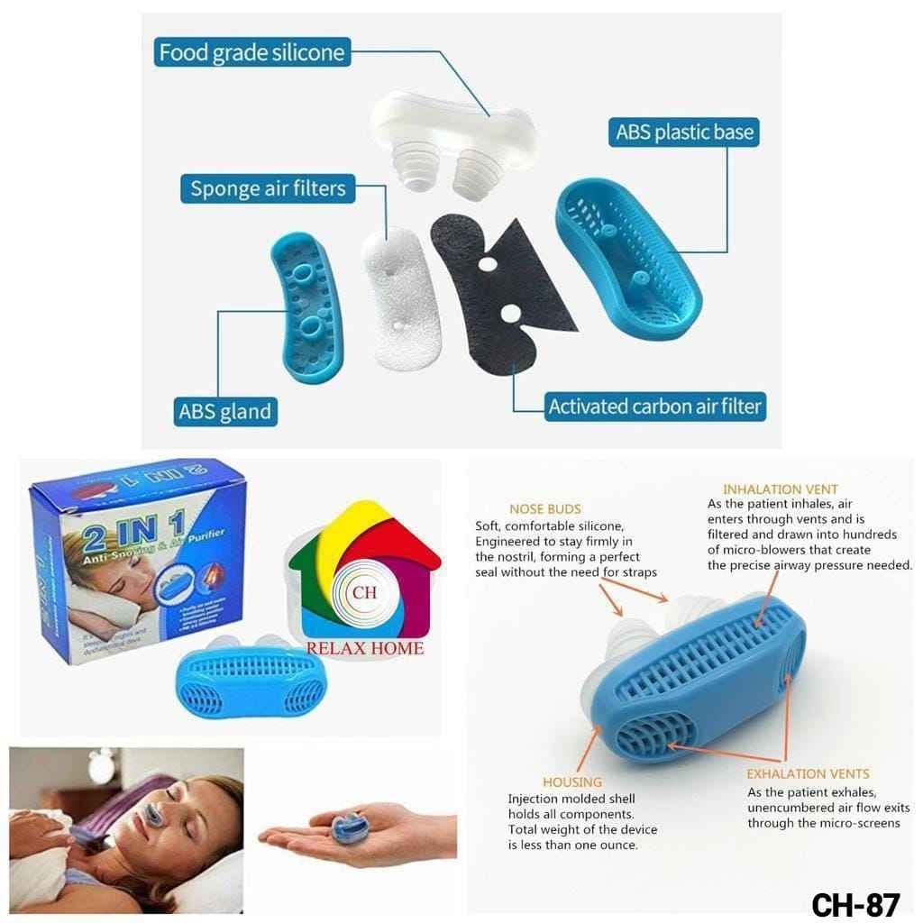2 In 1 Snore Nose Clip