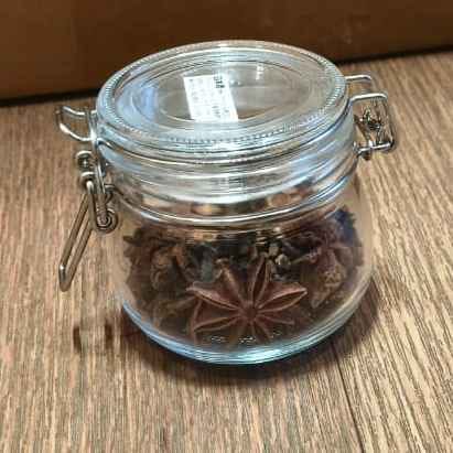 GLASS JAR WITH LID LOCK