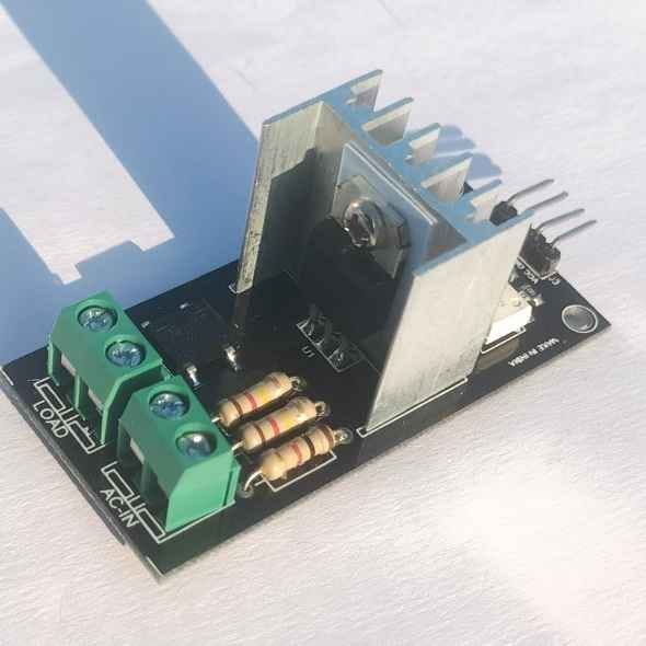 AC Light Lamp Dimming LED Lamp and Motor Dimmer Module, 1 Channel-8A
