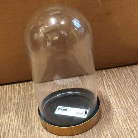COPPER LEAD GLASS CONTAINER
