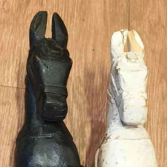 ANTIQUE BLACK HORSE