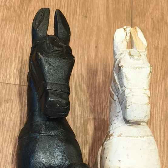 ANTIQUE WHITE HORSE
