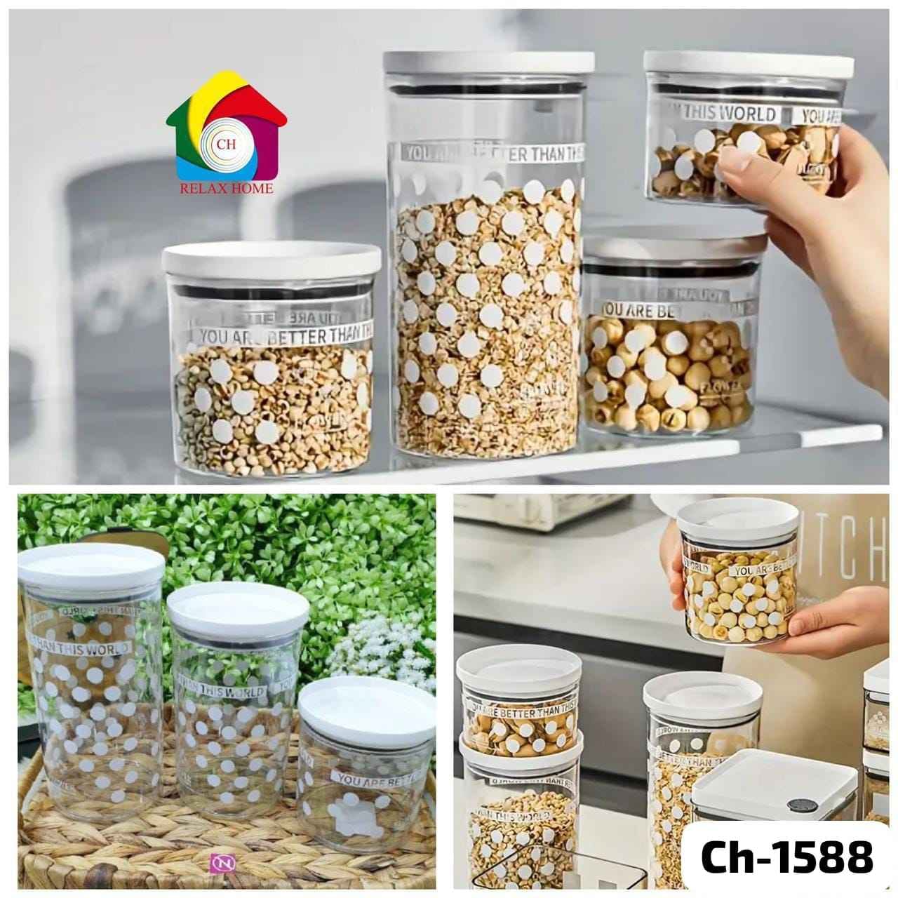 300ml Round Arcylic Food Container
