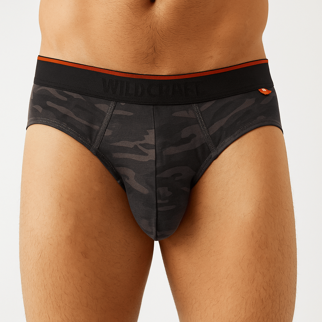 WILDCRAFT BRIEF BLACK CAMO