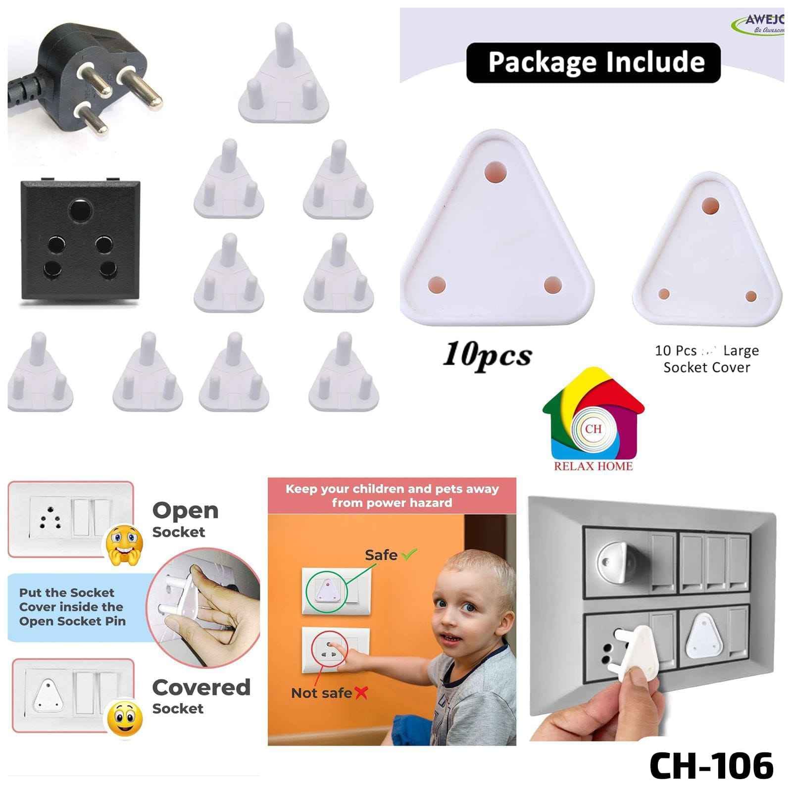 Big Electrical Plug Protector