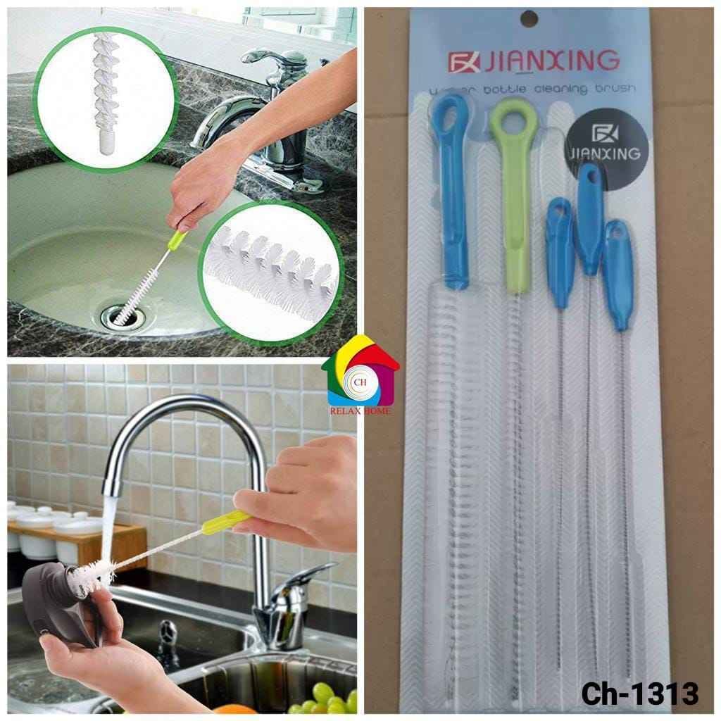5pcs sink cleaning brush