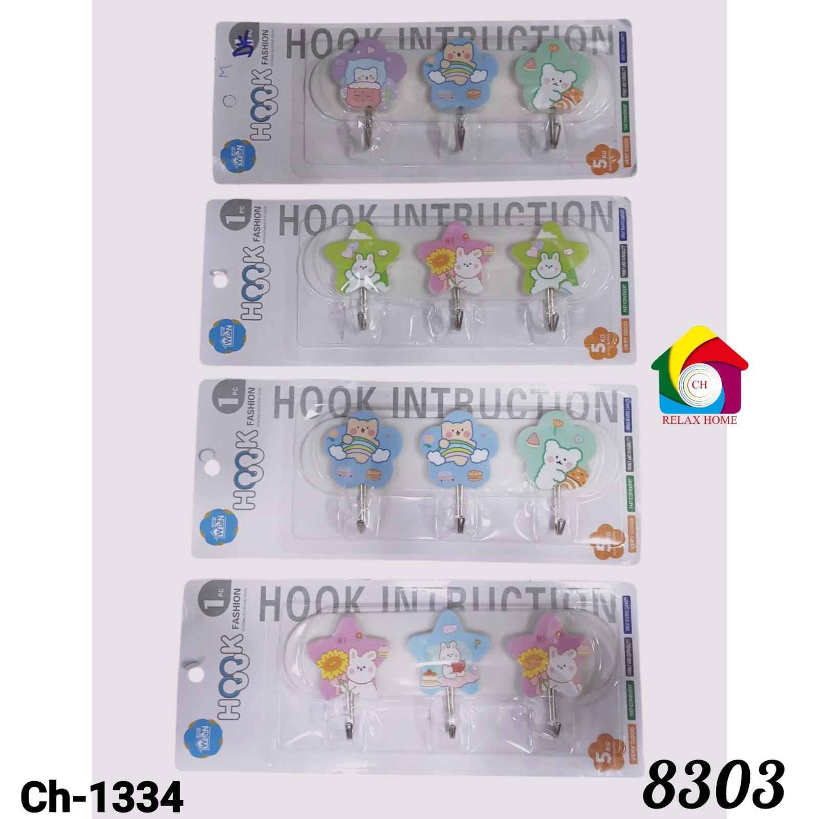 3hook hanger pati 8303