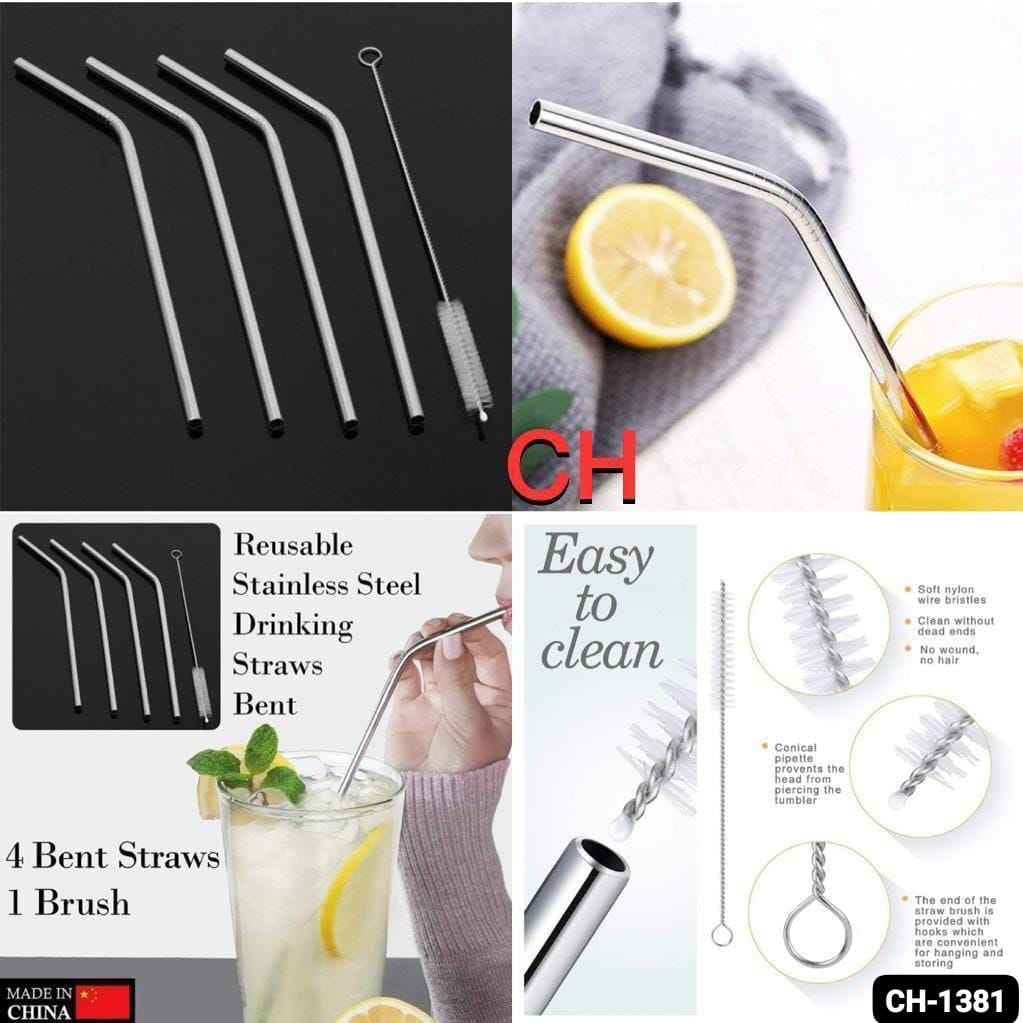4pcs strow cleaning brush with strow