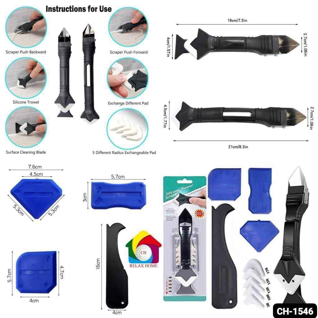3 in 1 Silicone Caulking Tools